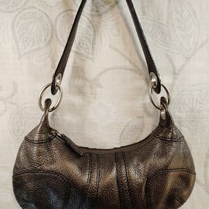 Banana Republic Dark Brown Leather Shoulder Bag
